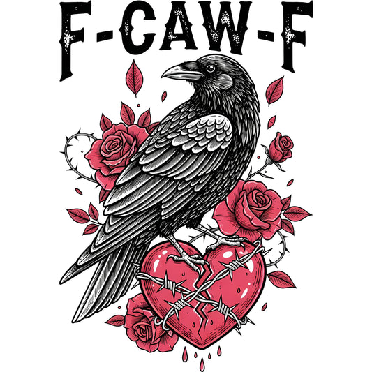 F-Caw-F – DTF Transfer