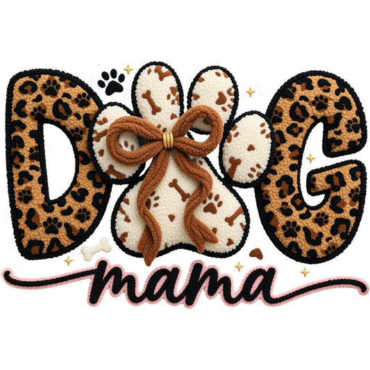 Dog Mom Vibes Premade DTF Transfer Gangsheet - 22" x 60"