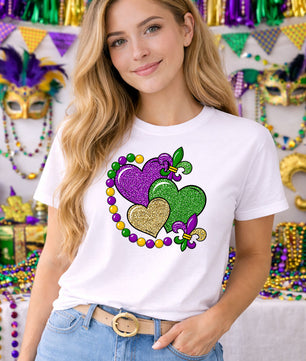 Mardi Gras Party Pack Premade DTF Transfer Gangsheet - 22