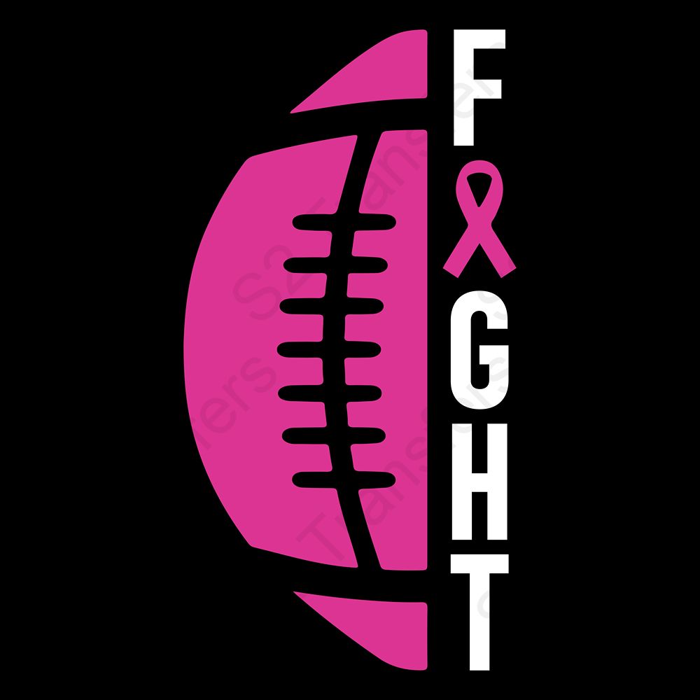 Fight Breast Cancer Awareness Football