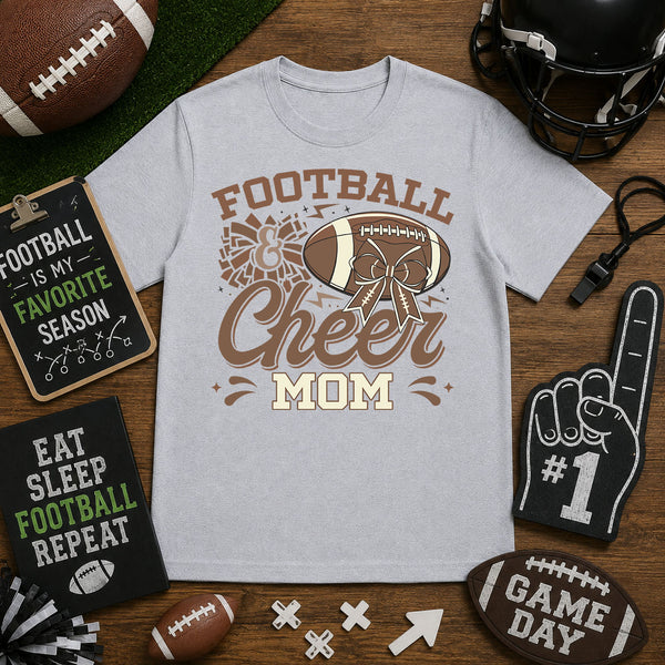 Football And Cheer Mom Brown – DTF Transfer
