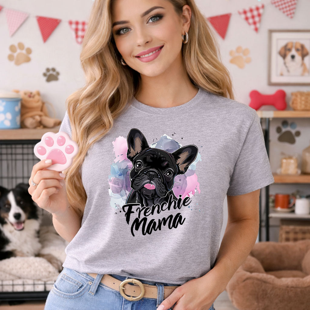 Frenchie Mama Watercolor – DTF Transfer