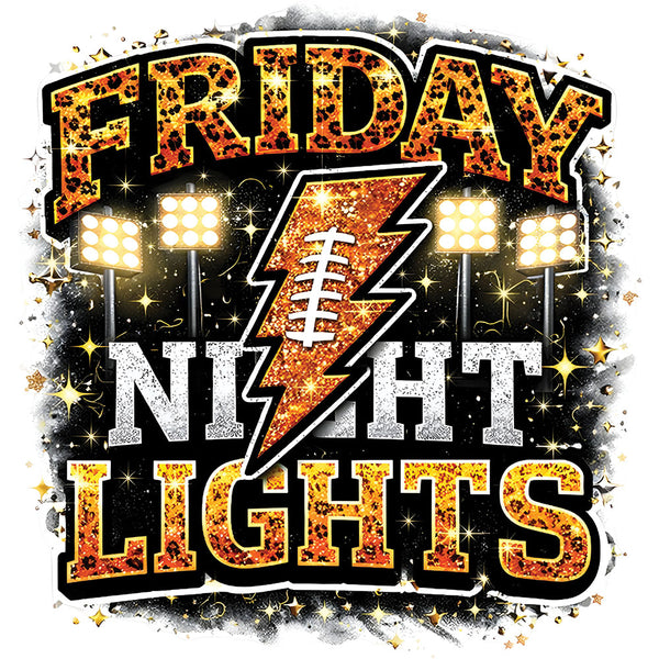 Friday Night Lights Vibrant – DTF Transfer