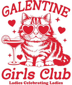 Galentine Girls Club – DTF Transfer