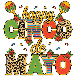 Happy Cinco De Mayo - DTF Transfer
