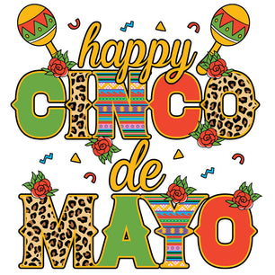 Happy Cinco De Mayo - DTF Transfer