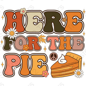 Here For The Pie Retro