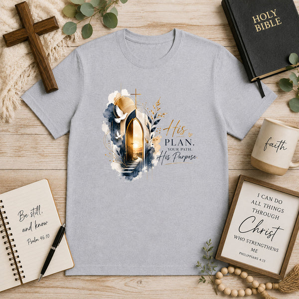 His Plan Your Path His Purpose – DTF Transfer