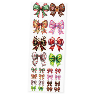 Holiday Bow Bliss Premade DTF Transfer Gangsheet  - 22