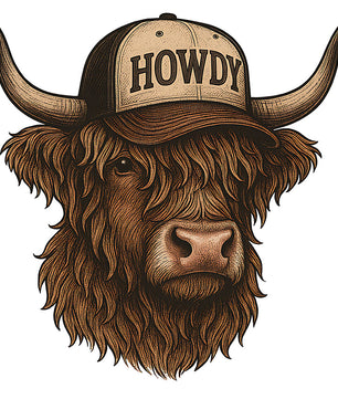 Western Cowgirl Vibes Premade DTF Transfer Gangsheet - 22