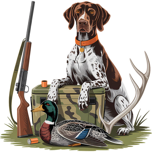 Hunting Dog – DTF Transfer