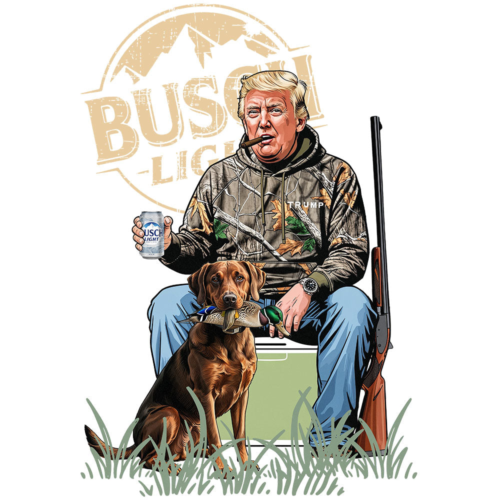 Hunting with Trump - DTF Transfer