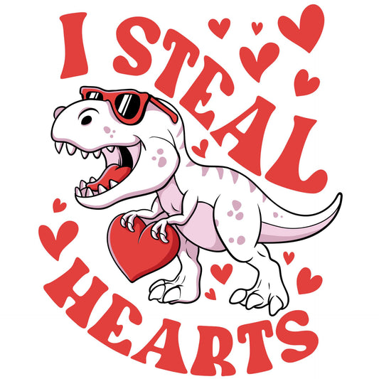 I Steal Hearts Dino