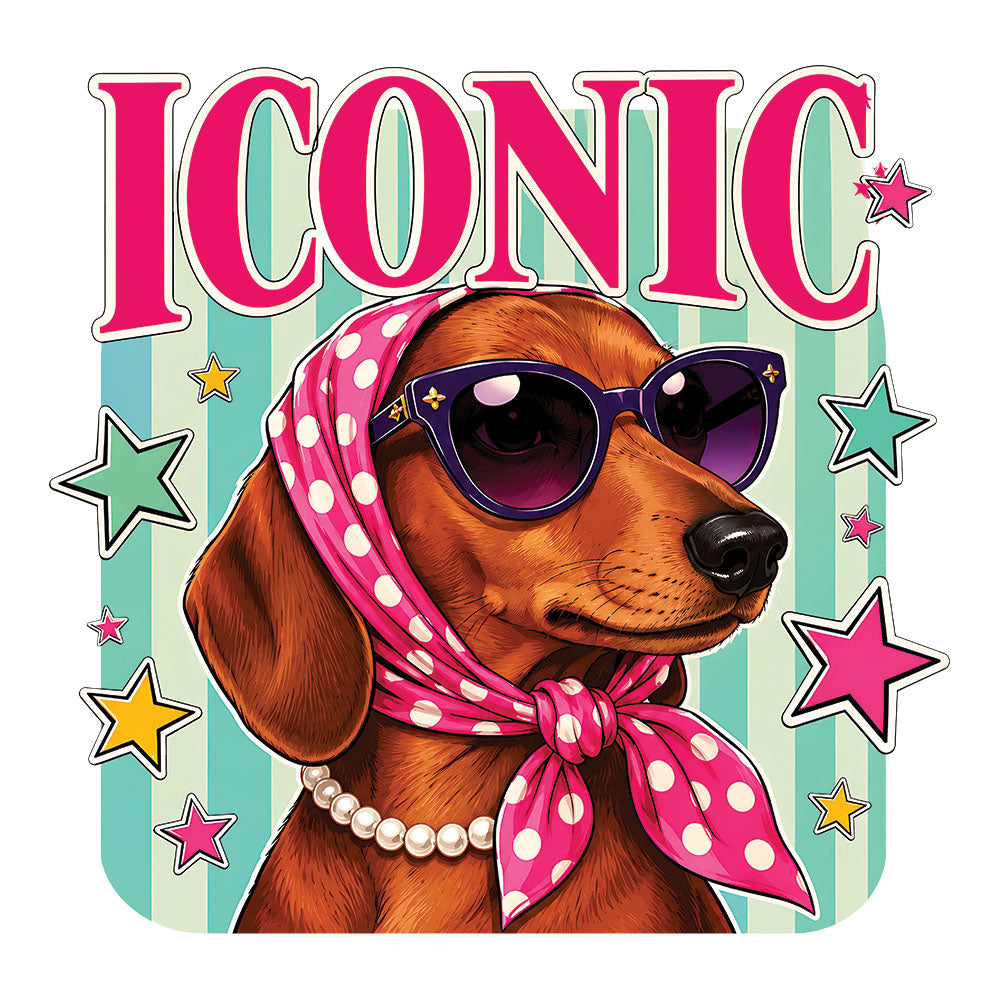 Iconic Dog – DTF Transfer
