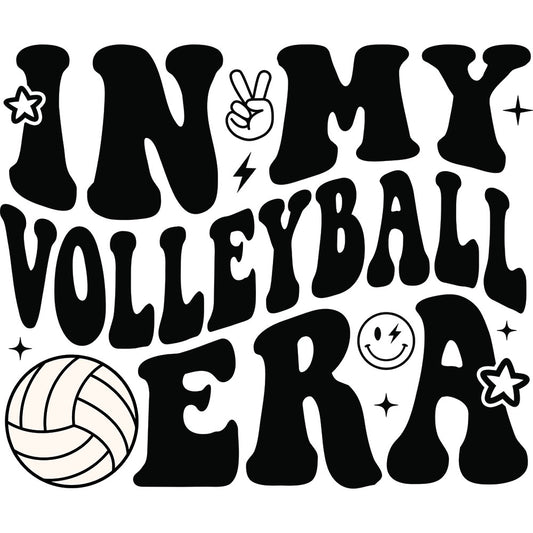 In My Volleyball Era – DTF Transfer