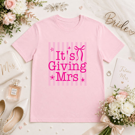 It's Giving Mrs Stripes – DTF Transfer