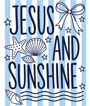 Jesus And Sunshine – DTF Transfer
