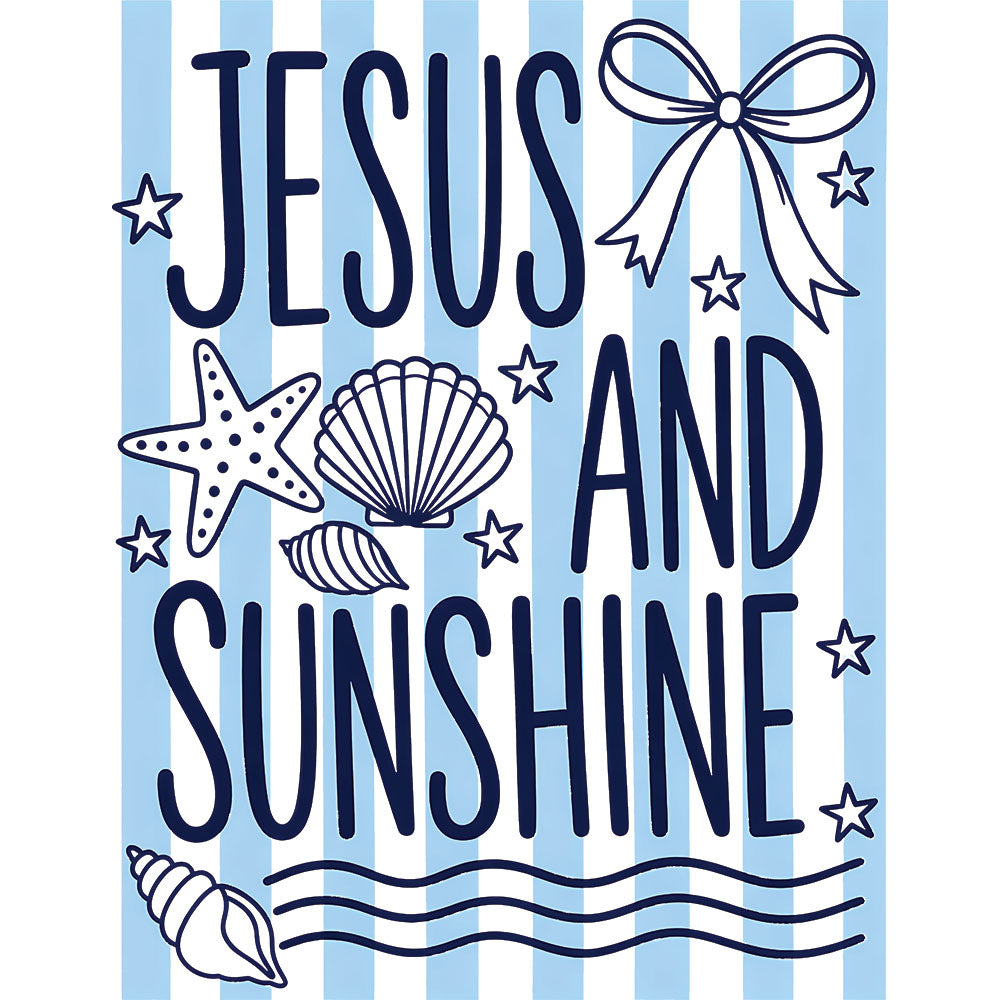 Jesus And Sunshine – DTF Transfer