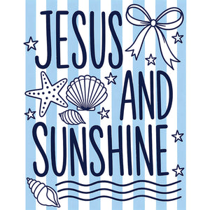 Jesus And Sunshine – DTF Transfer