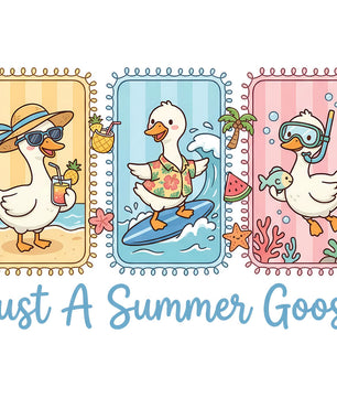 Just A Summer Goose – DTF Transfer