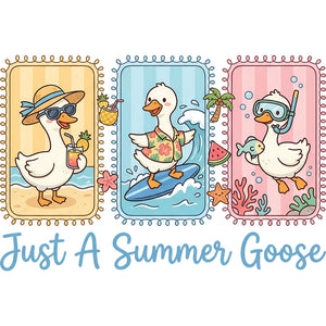 Just A Summer Goose – DTF Transfer