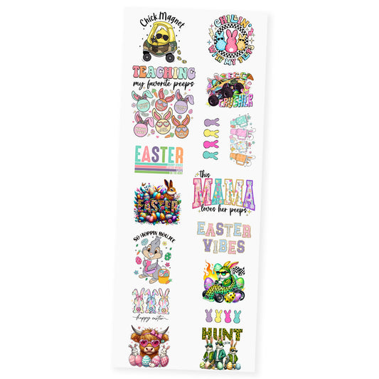 Kid's Easter Fiesta Premade DTF Transfer Gangsheet - 22"x60"