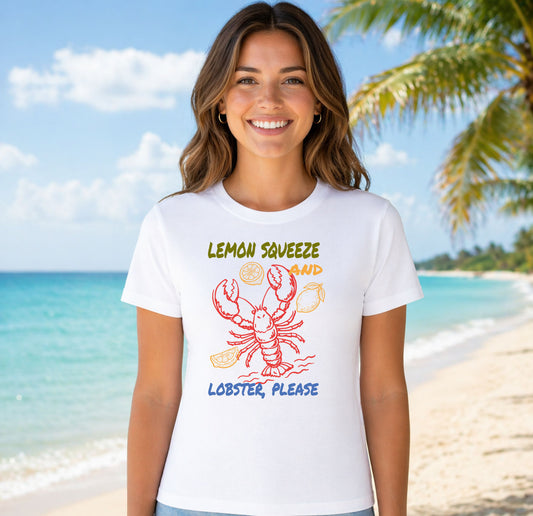 Lemon Squeeze And Lobster – DTF Transfer