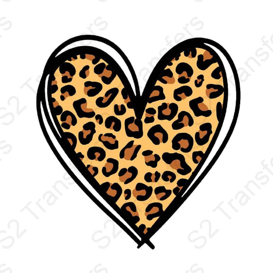 Leopard Print Heart