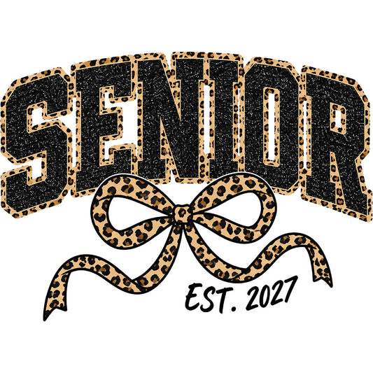 Leopard Coquette Senior 2027 – DTF Transfer