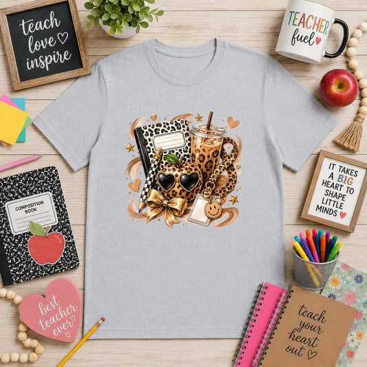 Leopard School Symbols – DTF Transfer