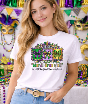 Mardi Gras Party Pack Premade DTF Transfer Gangsheet - 22