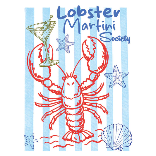 Lobster Martini Society – DTF Transfer
