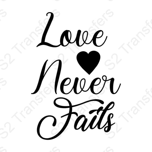 Love Never Fails