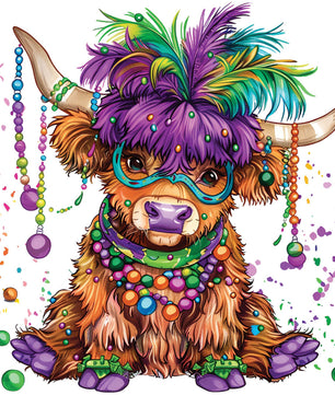 Mardi Gras Party Pack Premade DTF Transfer Gangsheet - 22