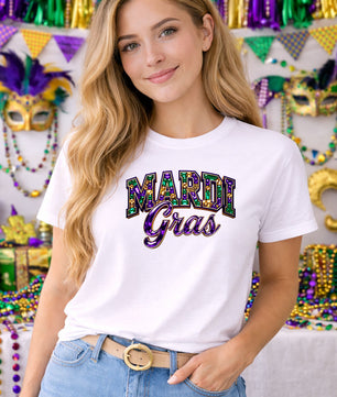 Mardi Gras Party Pack Premade DTF Transfer Gangsheet - 22
