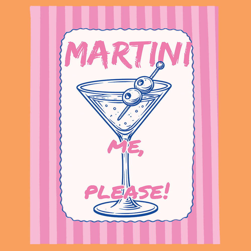 Martini Me, Please – DTF Transfer