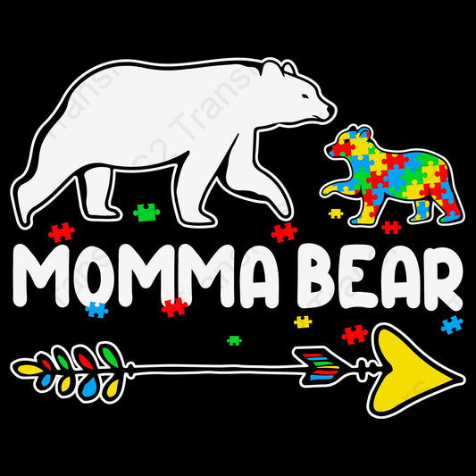 Momma Bear Autism Awareness