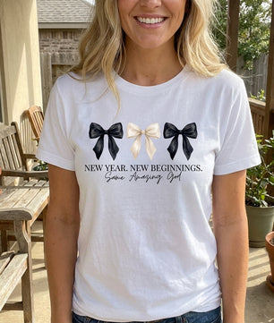 New Year. Same Amazing God Coquette – DTF Transfer