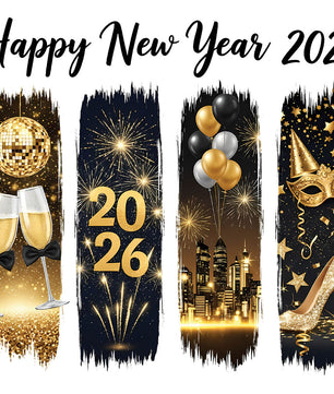 New Year Quartet – DTF Transfer