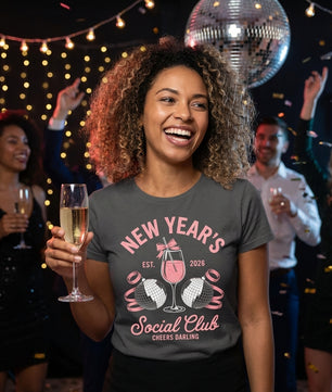New Years Social Club 2026 – DTF Transfer