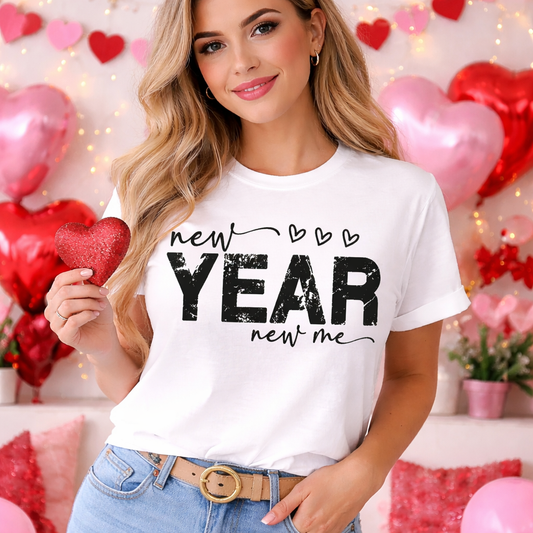 New Year New Me – DTF Transfer