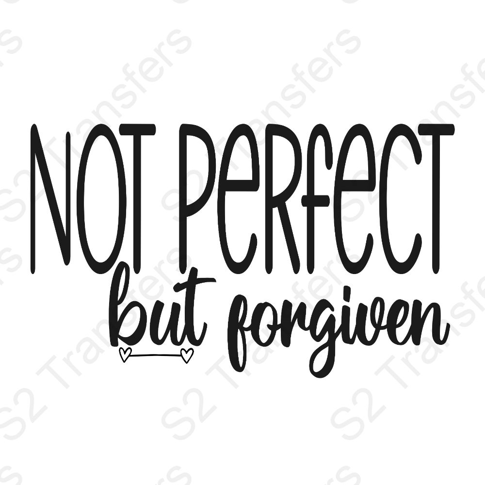 Not Perfect But Forgiven