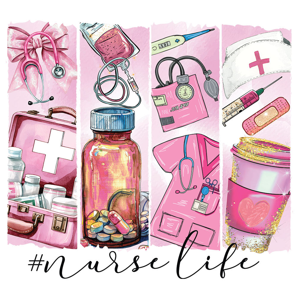 #NurseLife - DTF Transfer