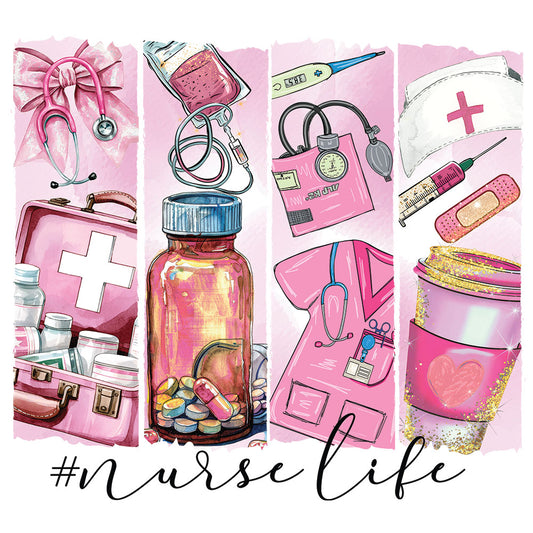 #NurseLife - DTF Transfer
