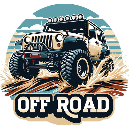 Off-Road Adventure Collection Premade DTF Transfer Gangsheet - 22" x 60"