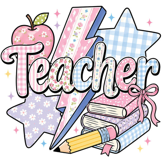 Pastel Teacher – DTF Transfer