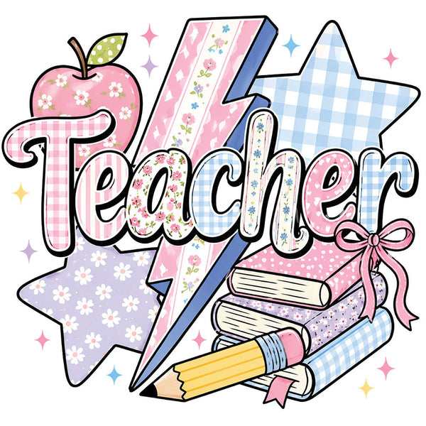 Pastel Teacher – DTF Transfer