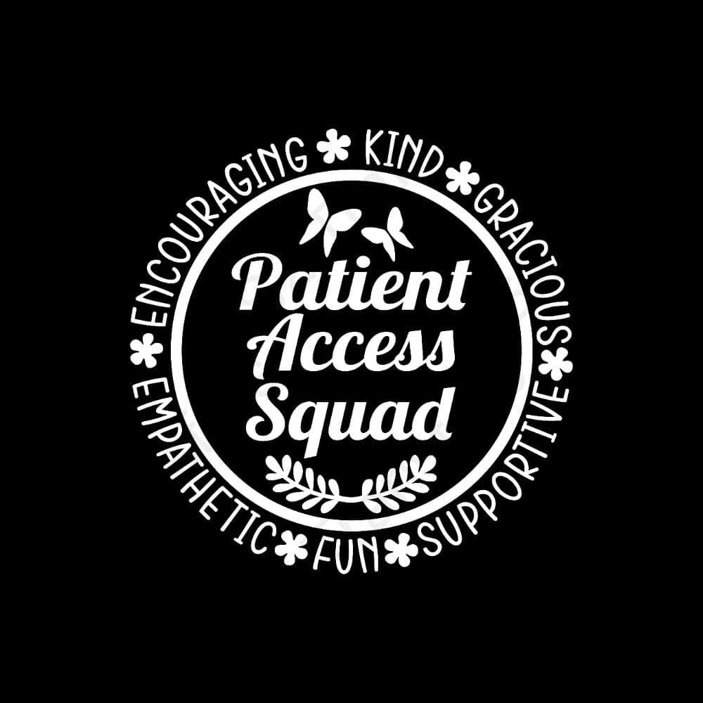 Patient Access Squad Circle White