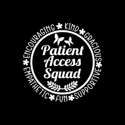 Patient Access Squad Circle White