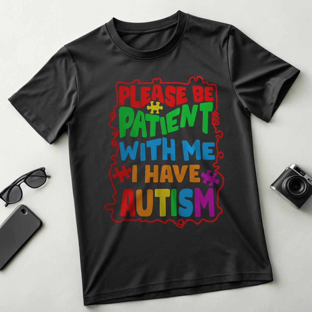 Please Be Patient With Me I Have Autism - DTF Transfer